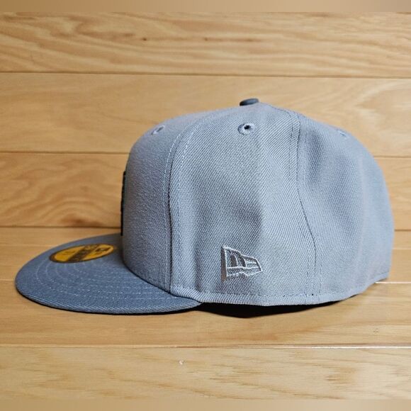 New Era 59Fifty Boston Celtics Fitted Hat Cap Stone Pack Gray Seafoam NWT - Picture 6 of 11